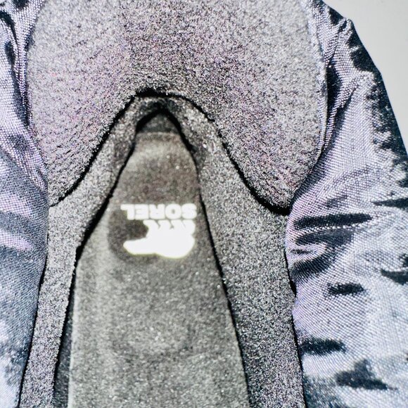 SOREL OUT N' ABOUT PUFFY PUFFER ZIP WATERPROOF INSULATED BOOTS BLACK - Picture 8 of 11